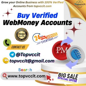 Buy Verified WebMoney Account